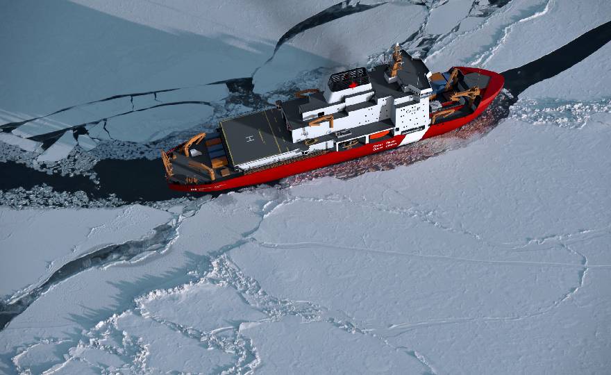 ABB partners with Seaspan Shipyards on new Canadian Coast Guard polar icebreaker